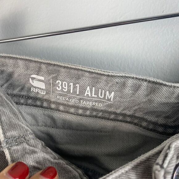 G-STAR RAW - MENS 3911 ALUM RELAXED TAPERED JEANS 32/36 - Picture 12 of 16